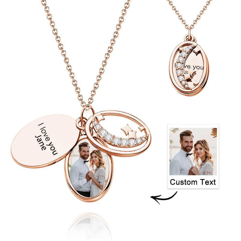 Personalized Engraved Multi-layer Star Rhinestone