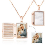 Any Photo Window - Personalized Photo Window Necklace