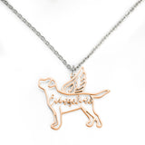 Personalized Dog Engraved Pet Memorial Charm