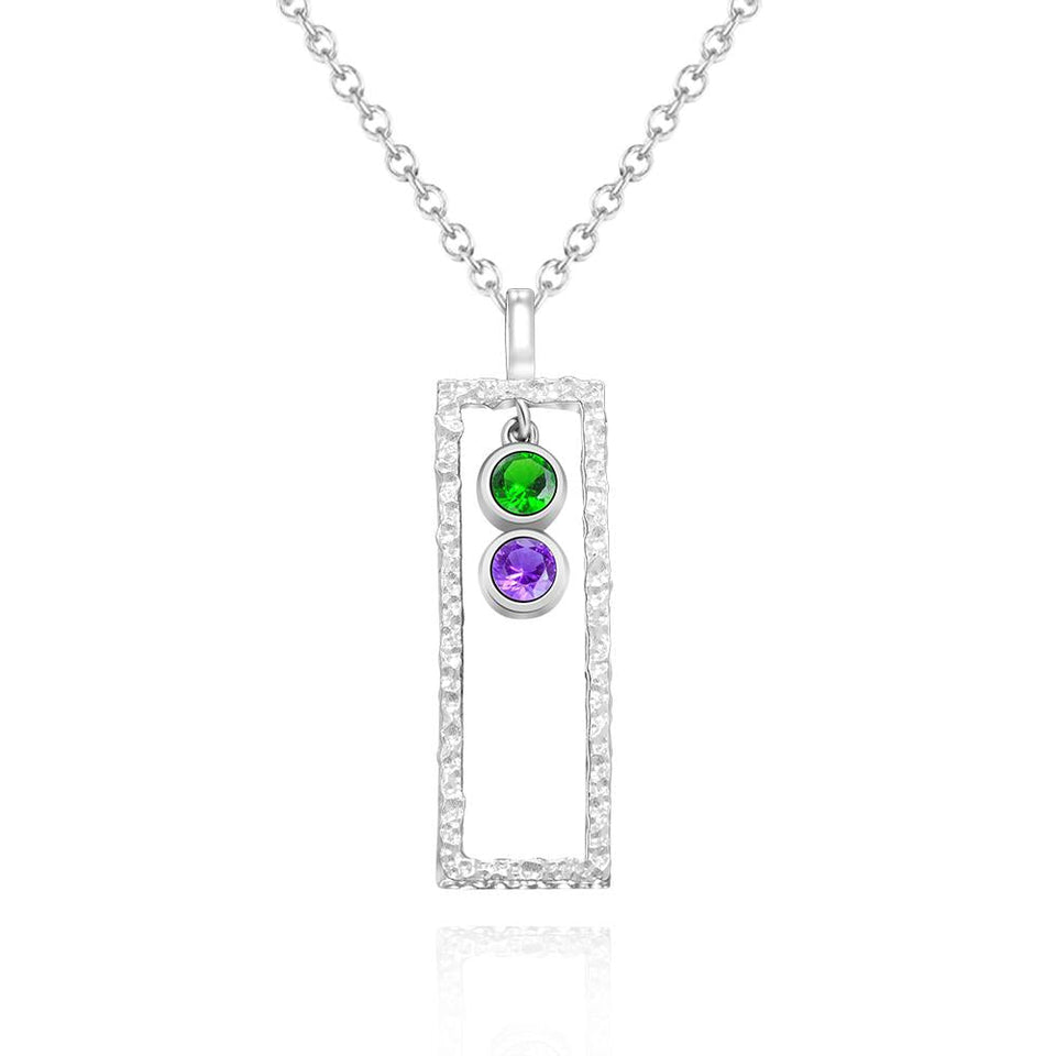 Personalized Birthstone Charm