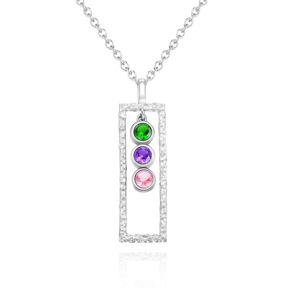 Personalized Birthstone Charm