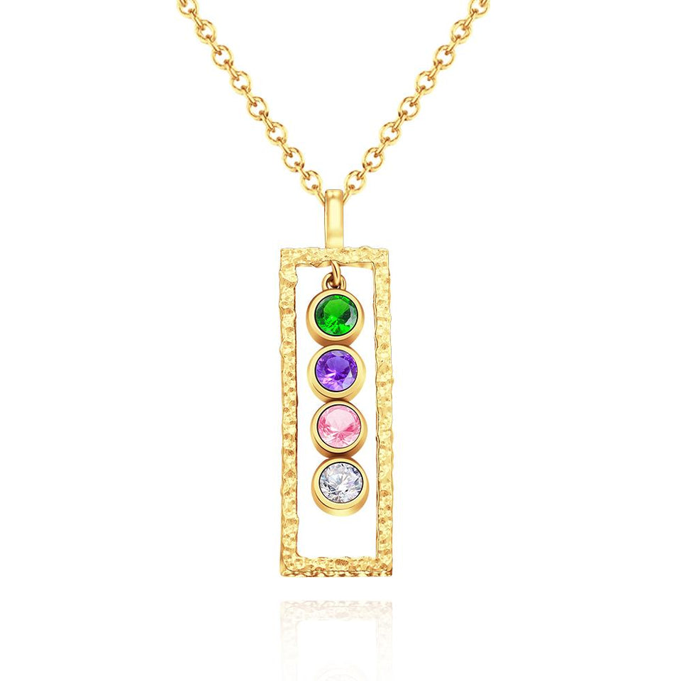 Personalized Birthstone Charm