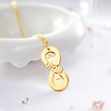 Mom Infinity - Personalized Mother Engraved Infinity Necklace