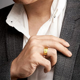 Stainless Steel Men's Stainless Steel Men's Ring - Personalized Ring