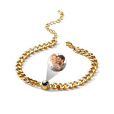 Personalized Vintage Photo Projection Charm
