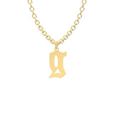 Any Letter - Personalized Initial Necklace