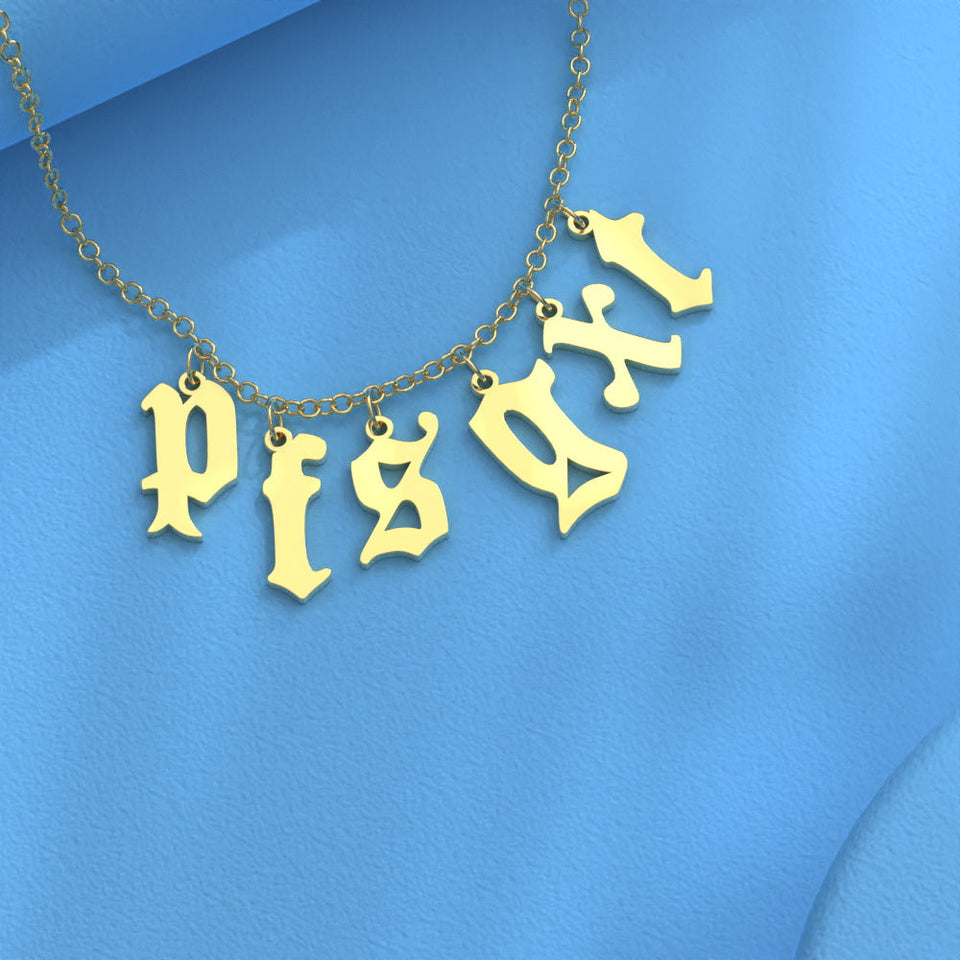 Any Letter - Personalized Initial Necklace
