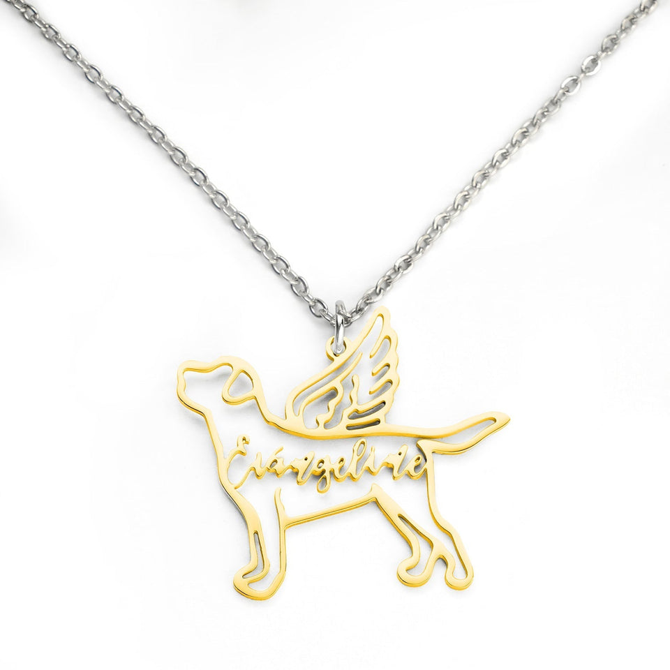 Personalized Dog Engraved Pet Memorial Charm