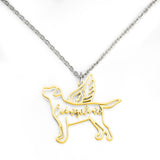Personalized Dog Engraved Pet Memorial Charm
