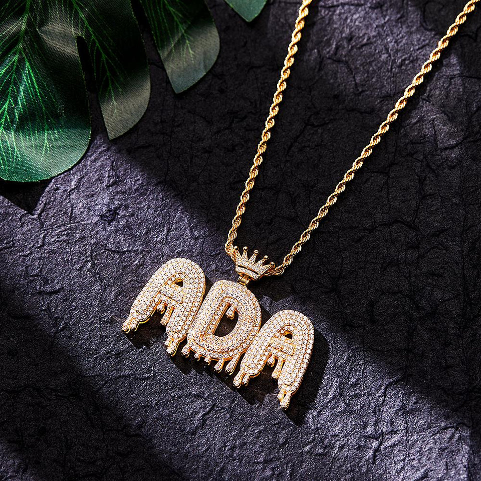 Bling Bling - Personalized Bling Name Pendant