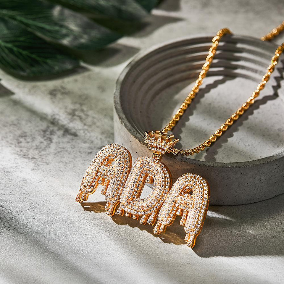 Bling Bling - Personalized Bling Name Pendant