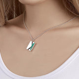 Love Letter - Personalized Couple Envelope Letter Necklace