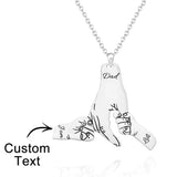 Personalized Engraved Big Hands Small Hands