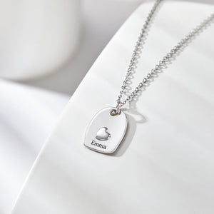 Couple Set - Personalized Couple Heart Matched Necklace Set
