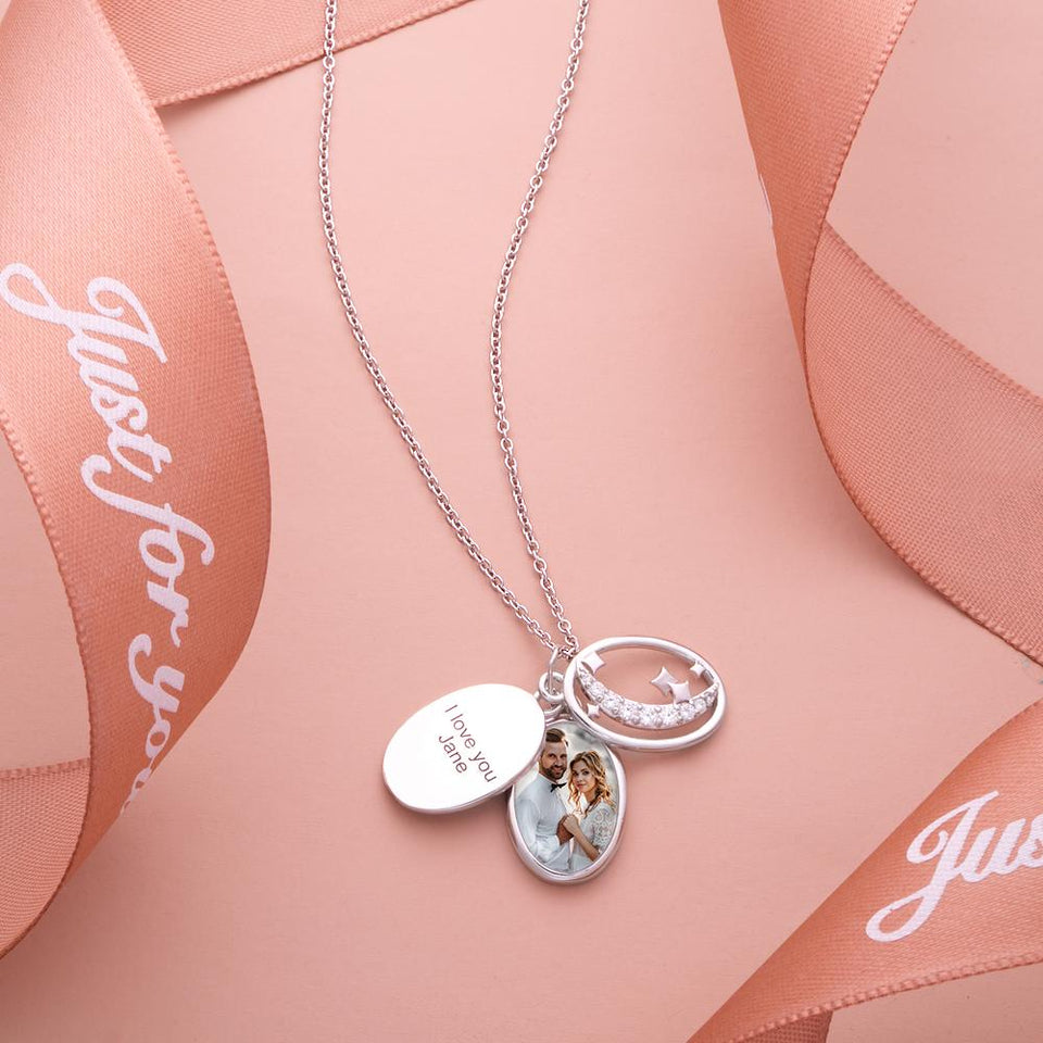 Personalized Engraved Multi-layer Star Rhinestone