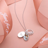 Personalized Engraved Multi-layer Star Rhinestone