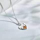 Forver Love - Personalized Black Filter Photo Necklace