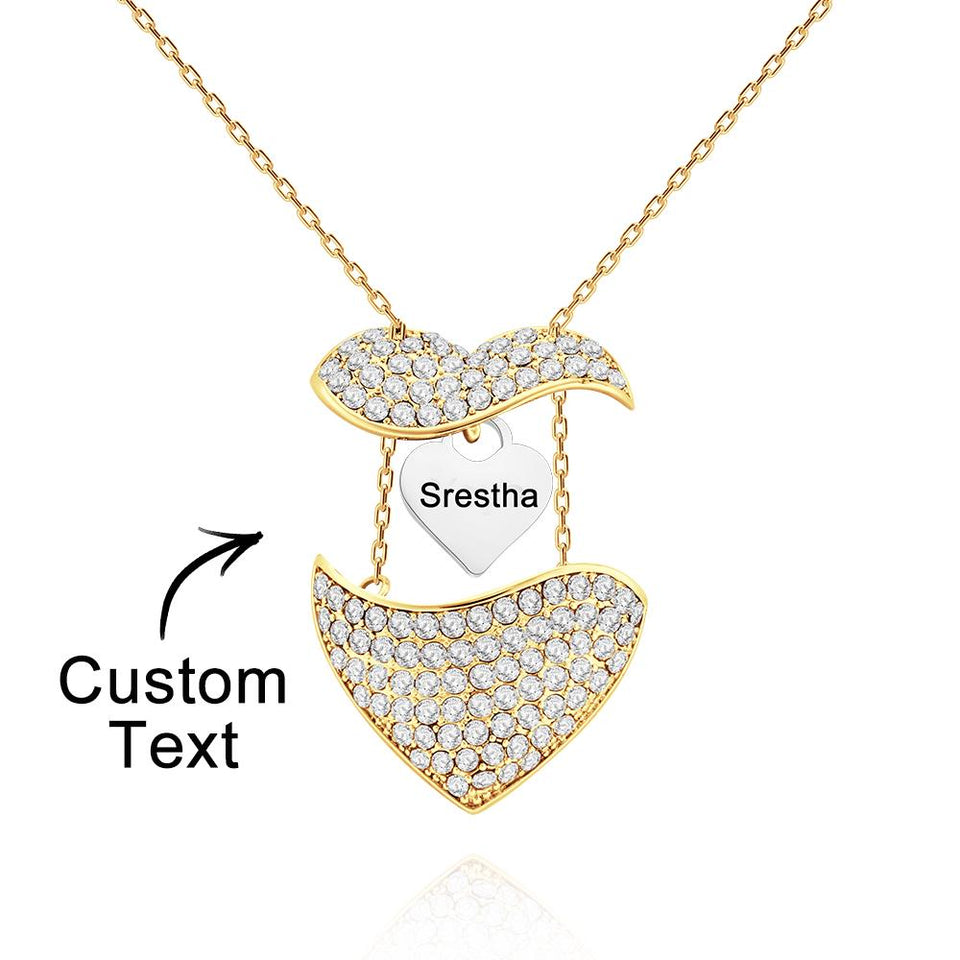 Engraved Openable Message  - Personalized  Necklace