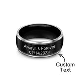 Personalized Engraved Titanium Steel