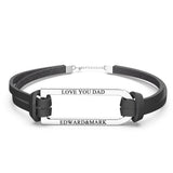 Any Text - Personalized Engraved Bracelet for Lover