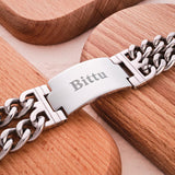 Any Names - Personalized Name Wide Bracelet