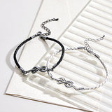 Any Names - Personalized Roped Couple Bracelet