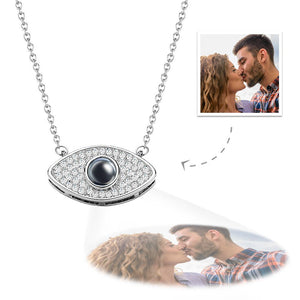 Evil Eye Projection Charm - gift for who lost a loved one - Personalized Evil Eye Projection Charm