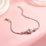 Personalized Flower Photo Projection Charm