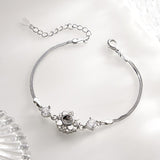 Personalized Flower Photo Projection Charm