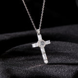 Personalized Cross Commemorative Photo Projection Charm