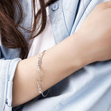 I Love You - Personalized Couple Bracelet with Desired Name