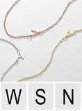 One Letter - Personalized S925 Silver/14k Gold Letter Necklace