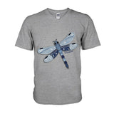 Blue Dragonfly/ Butterfly/ Bee/ Humming Bird - Personalized Gardening T-shirt And Hoodie