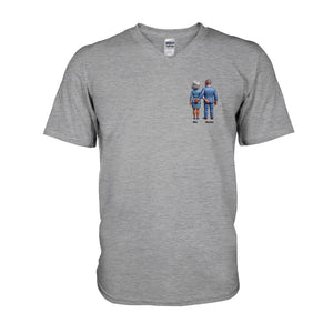Annoying Each Other - Personalized Couple T-shirt And Hoodie