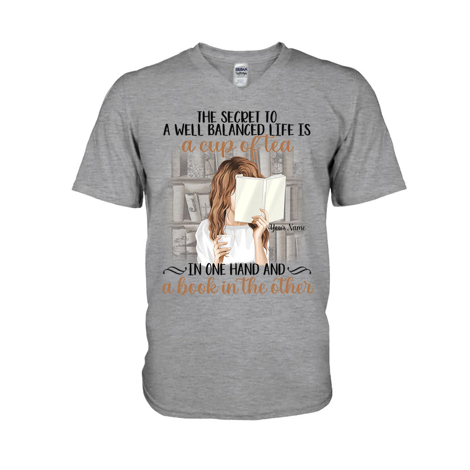 Book Lover - Personalized Book T-shirt and Hoodie