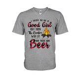 I Tried To Be A Good Girl - Camping T-shirt and Hoodie 112021