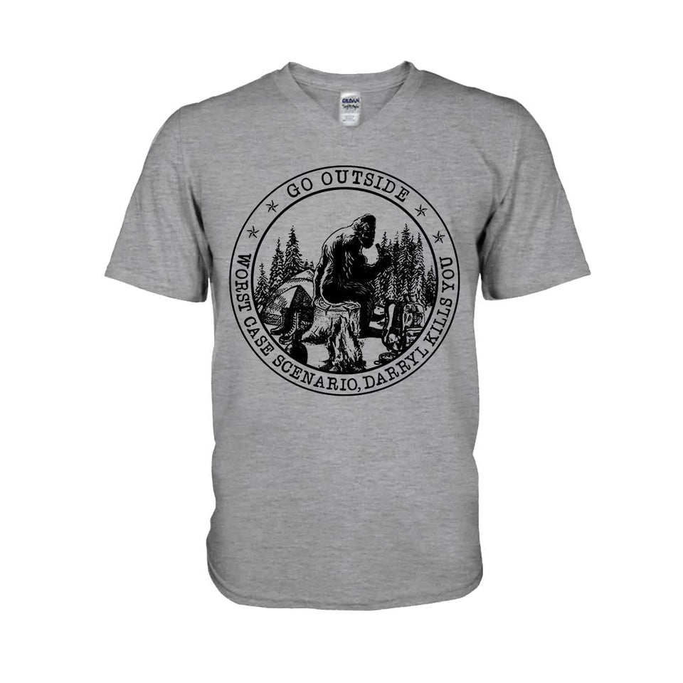 Go Outside - Camping T-shirt and Hoodie 112021