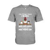 Two Things I Know - Personalized Dog T-shirt and Hoodie