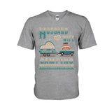 Husband And Wife Camping Partners - T-shirt and Hoodie 112021