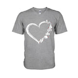 Camping Heart T-shirt and Hoodie 112021