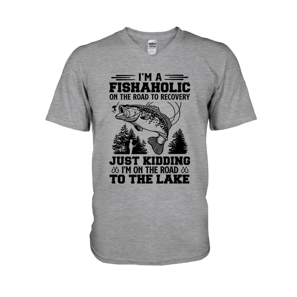 Fishaholic - Fishing T-shirt and Hoodie 112021