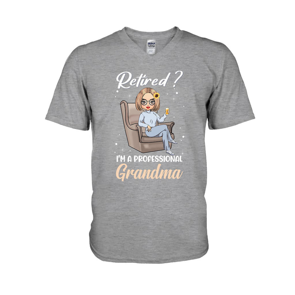 I’m A Professional Grandma - Personalized T-shirt and Hoodie