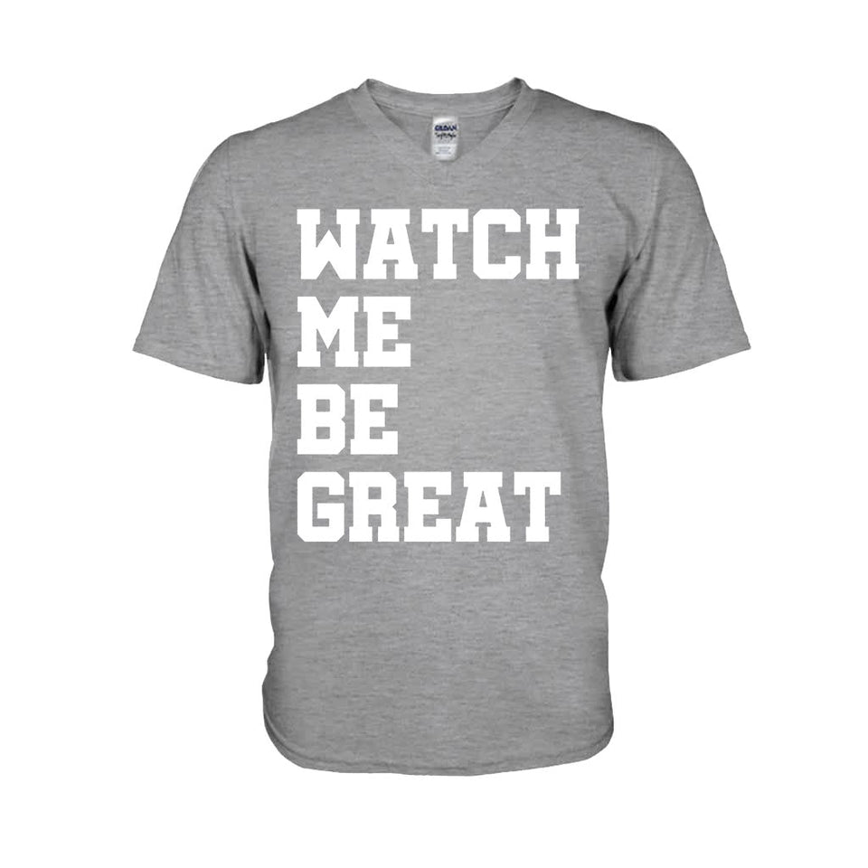 Watch Me Be Great - African American T-shirt and Hoodie 112021