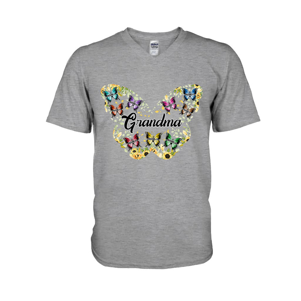 We Love You - Personalized Grandma T-shirt and Hoodie