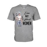 I'm Not Most Women - Personalized Racing T-shirt and Hoodie