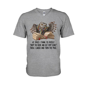 Turn The Page - Book T-shirt And Hoodie 062021