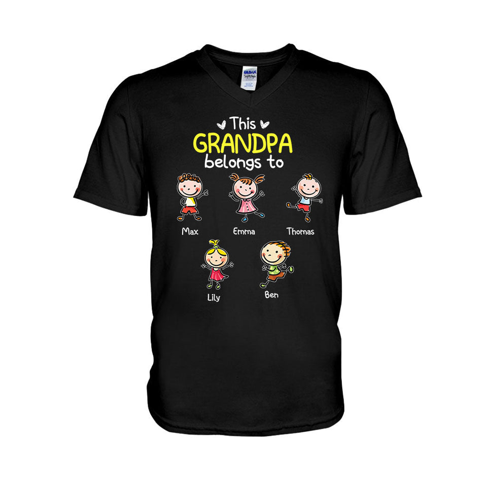 We Love You - Gift for grandma, dad, mom, grandpa - Personalized T-shirt And Hoodie