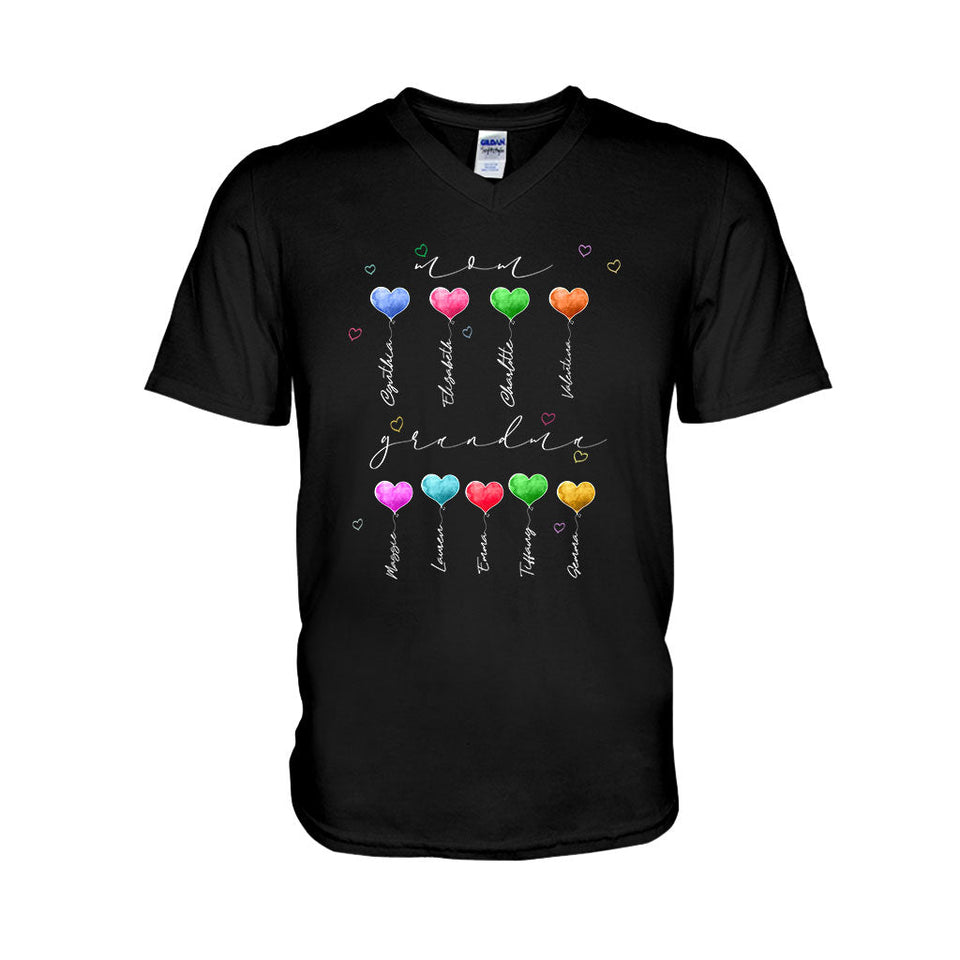 Mom Grandma - Personalized Mother's Day Grandma T-shirt and Hoodie