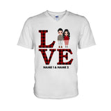 Love Couple - Personalized T-shirt and Hoodie