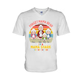 Mama Shark Do Do Do - Gift for mom, mom, dad, grandma, grandpa, aunt, uncle, shark lover - Personalized T-shirt And Hoodie